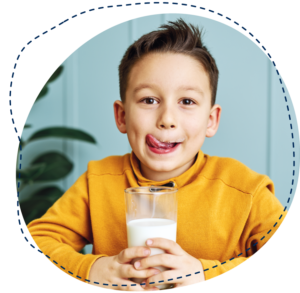Calcium für Knochenwachstum