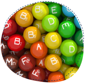 Symptome bei einem Mangel an bestimmten Vitaminen